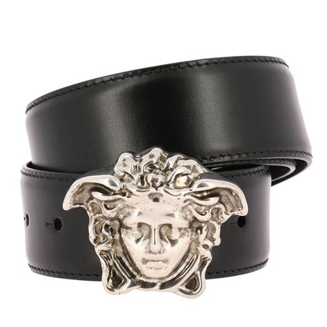 cintura versace uomo semplice|Cintura La Medusa in pelle .